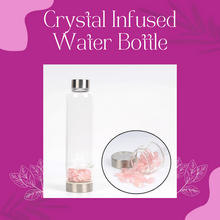 Load image into Gallery viewer, Crystal Infused Water Bottle