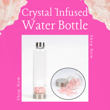 Load image into Gallery viewer, Crystal Infused Water Bottle