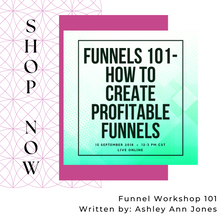 Load image into Gallery viewer, Funnel Workshop 101