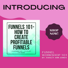 Load image into Gallery viewer, Funnel Workshop 101
