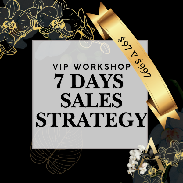 VIP- Seven Day Sales Strategy Workshop
