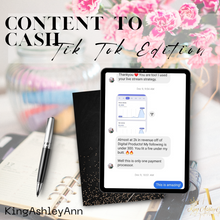 Load image into Gallery viewer, Content To Cash- Tiktok Edition

