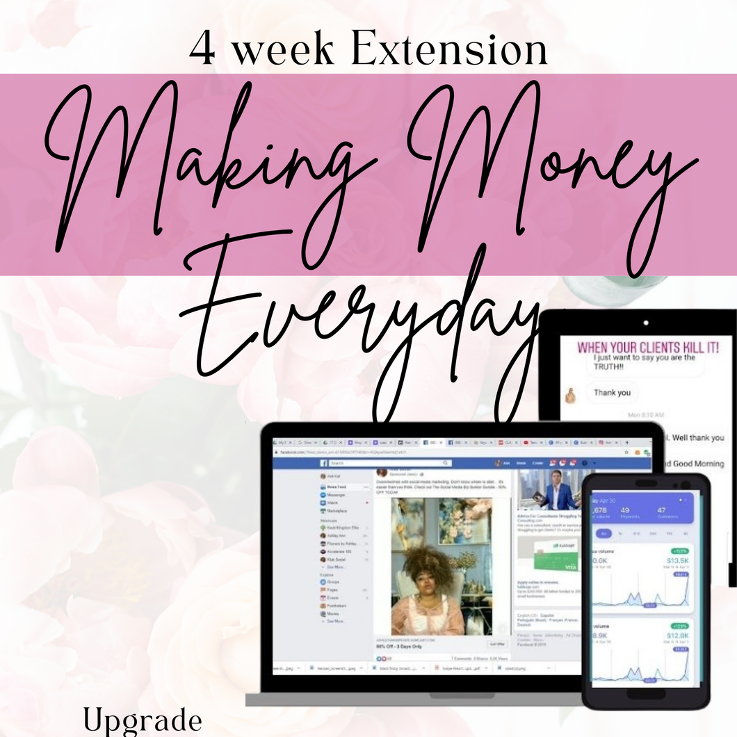 May Mentorship Extension ONLY