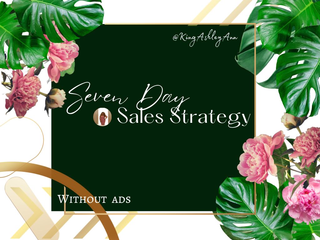 Seven Day Sales Strategy Workshop Replay