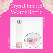 Load image into Gallery viewer, *Crystal Infused Water Bottle
