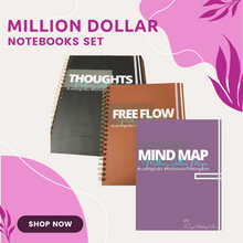 Load image into Gallery viewer, Million Dollar Notebooks Set
