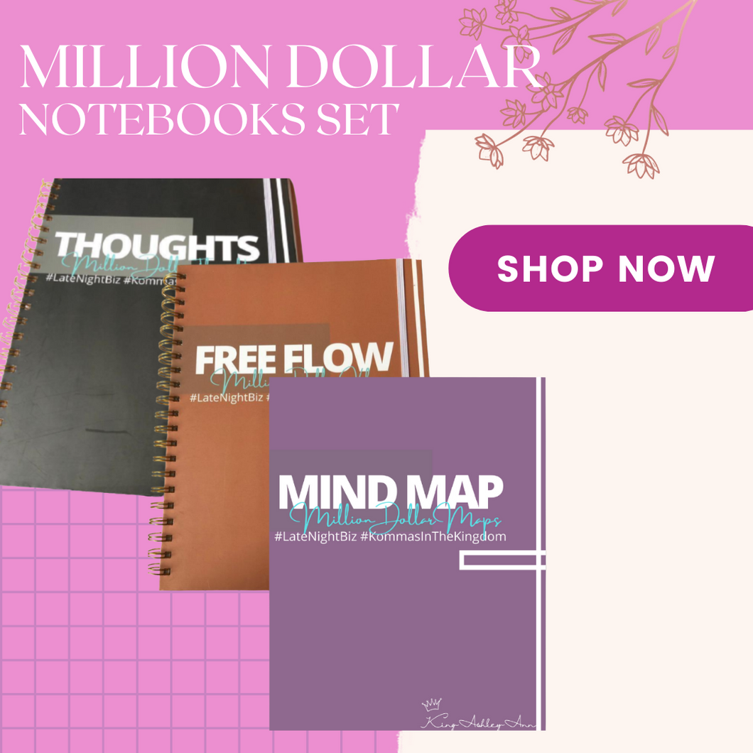 Million Dollar Notebooks Set